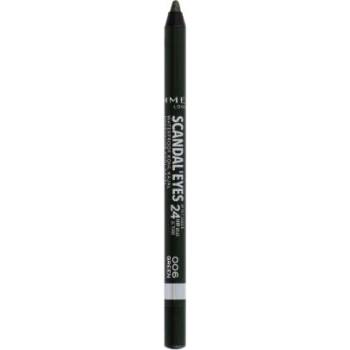 Rimmel London Scandaleyes Kajal 24HR водоустойчив молив за очи 1.3 g нюанс 006 Green