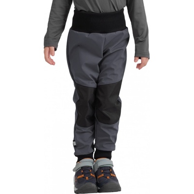 Unuo Batolecí softshellové kalhoty s fleecem Street Strong Tm. Šedá