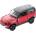 Kinsmart Метална количка Kinsmart - Land Rover Defender 90, 1: 36, бордо (55094)