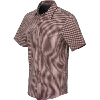 Helikon-Tex Тактическа риза с къс ръкав Covert Concealed Carry - Dirt Red Checkered (KO-CCS-CB-C5)