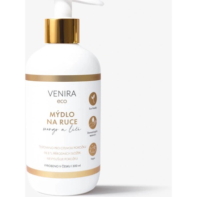 Venira tekuté mýdlo na ruce tekuté mýdlo na ruce s vůní Mango and Lychee 300 ml