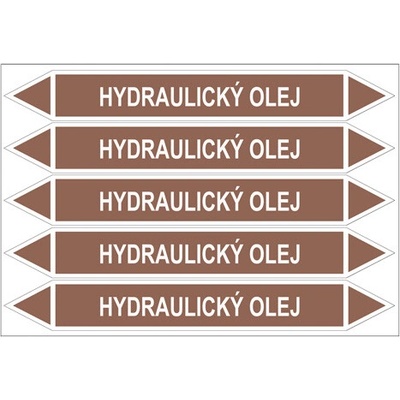 Značení potrubí, hydraulický olej PZG 008113