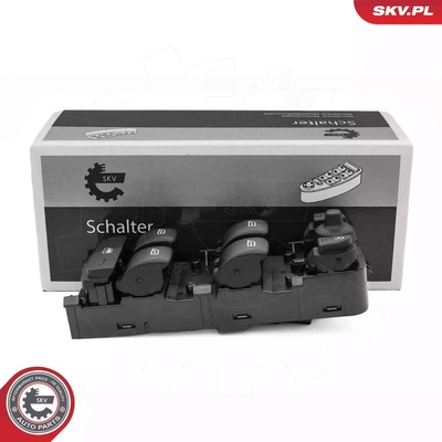 Spínač elektrického otvárania okien ESEN SKV 37SKV218