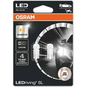 OSRAM Крушка OSRAM LED W5W, 12V, 0.5W, 7lm, 2 броя