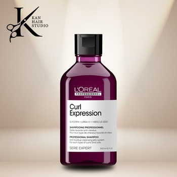 L'Oréal Гел-шампоан за почистване Curl Expression 300 ml