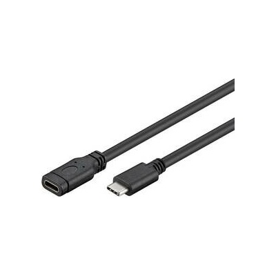 Premiumcord ku31mf2 černý USB-C/USB-C, M/F, prodlužovací, 2m