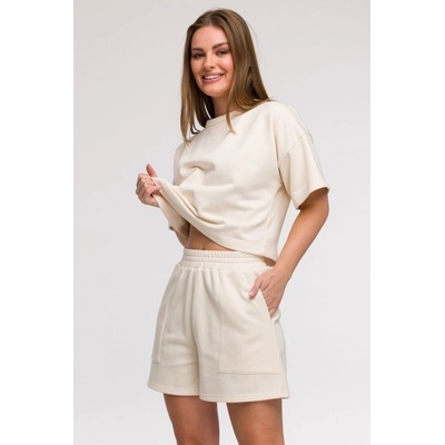 Bewear dámské šortky b295 vanilla