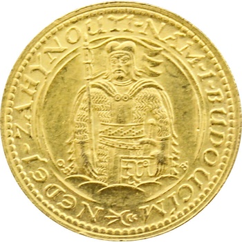 Mincovna Kremnica Zlatá mince Svatováclavský 1 Dukát 1927 3,49 g