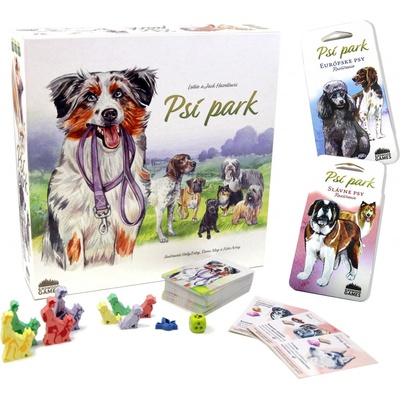 Mindok Psí park komplet základná hra + 2 rozšírenia