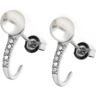 MPM ocelové z chirurgické oceli Earrings 8009 Silver