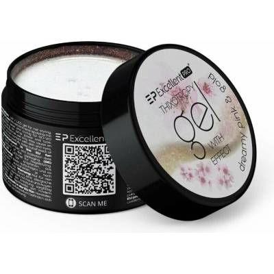 Cosmetics Zone Vynikající PRO tixotropní gel s efektem Dreamy Pink&Gold 15g
