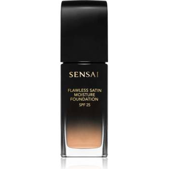 Sensai Flawless Satin Moisture Foundation течен фон дьо тен SPF 25 цвят 102 Ivory Beige 30ml