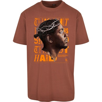 Mister Tee Тениска в кафяв цвят Mister Tee Kendrick Lamar K-Dot OversizeUB-MT2457-03467 - Кафяв, размер XS