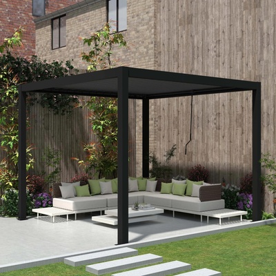 Gutroof Primary hliníková pergola 3 x 4 m, antracitová