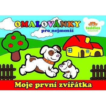 Omalovánky Moje první lesní zvířátka 21x14,5cm MPLZ