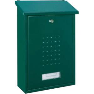 Rottner Rottner lignano - Пощенска метална кутия. С размери: 400х270х115(ВхШхД). Цвят: зелен (lignano)