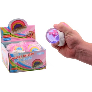 Mačkací míček s jednorožcem