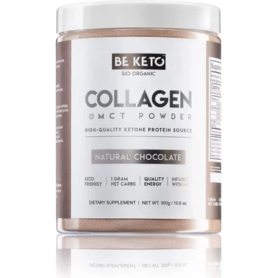 BeKeto Kolagén MCT prírodná čokoláda prášok 300 g