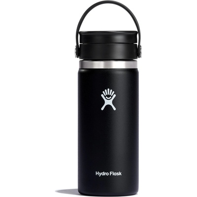 Hydro Flask Hydroflask 16oz Wide mouth with flex Sip lid - Black