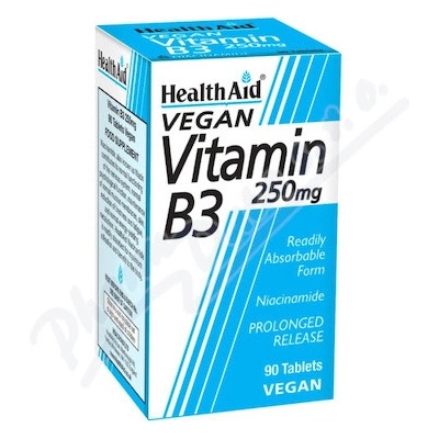 Vitamin B3 Niacin 250mg 90 tabliet
