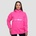 GymBeam Дамско яке за дъжд Smock Jacket Fuchsia L