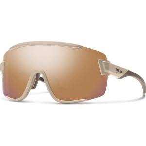 Smith Optics Очила за колоездене Smith Wildcat ChromaPop Mirror S3 + S0 Cycling glasses - Rose Gold Mirror S3 + Clear C0 / Matte Summit - размер One Size (205-6642-0111)