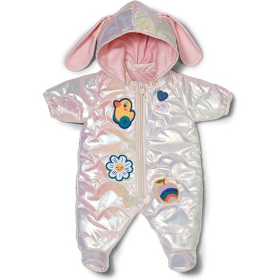 Zapf Creation BABY born Zimní kombinéza krémová 43 cm – Zboží Mobilmania