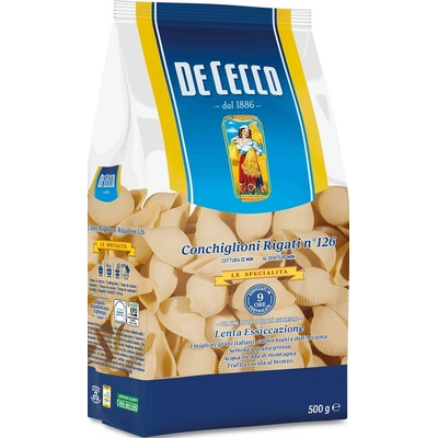 De Cecco Conchiglioni Rigati 0, 5 кг