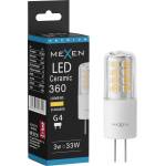 Mexen Oris LED крушка G4, 3W, Топла - 3000K, 360 lm - L115-G4-0330-01 (L115-G4-0330-01)