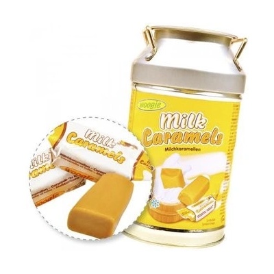 Woogie Milk Caramels v kasičce 250 g