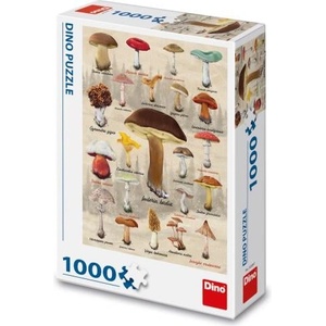 Dino Пъзел Гъби колаж 1000 части (533097)