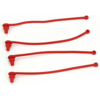 Traxxas пластмасов клипс за каросерия червен (4)