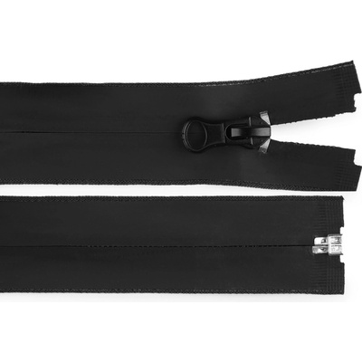 Voděodolný zip No 7 délka 65 cm spirálový matný Varianta: černá mat, Balení: 1 ks