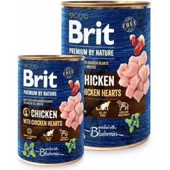 Image 1 of Prit Premium by Nature Adult Chicken with Hearts 24x800 g