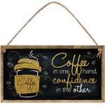 Simetro Табелка Simetro - Coffee In One Hand, Confidence In The Other (20120)