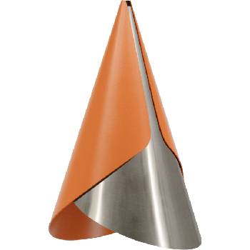 UMAGE Висяща лампа Cornet оранжево и сребристо (2555)