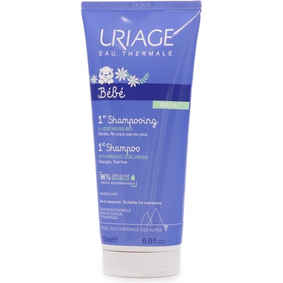 Uriage 1érs Soins Bébés jemný šampón na vlasy Extra Gentle Soap Free Shampoo Hair 200 ml