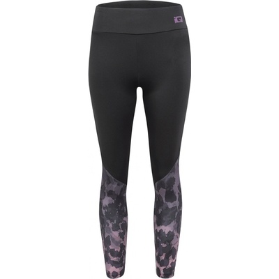 IQ Alima II Black/Speckles Pattern dámské legíny