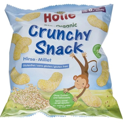 Little Angel Angelina Bio kukuričny snack s mrkvou a jablkom 30 g