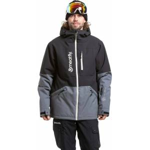 Meatfly мъжка SNB & SKI яка Helios Dark Grey / Black Meatfly | Cheren | МЪЖЕ | S