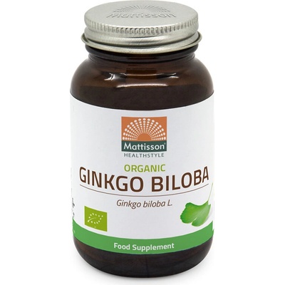 Mattisson Healthstyle Гинко билоба 250 mg 120 капсули | Mattisson Healthstyle (MT2018)
