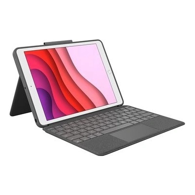 Logitech Combo Touch QWERTY španělská Apple 10.2 iPad 7. gen. 8. gen. 920-009627 grafit