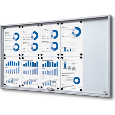 Jansen Display interiérová vitrína 10 x A4 – Zboží Dáma