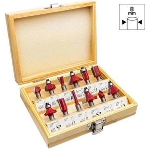 ROX Wood Комплект фрезери в кутия 12 броя / rox 153rox0310 / (rox 153rox0310)