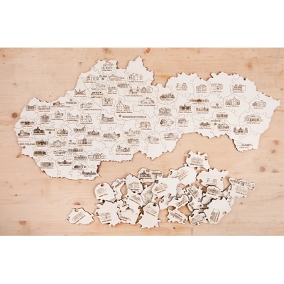 Danson - Puzzle Kaštiele drevené puzzle v krabičke - 1 - 39 piese