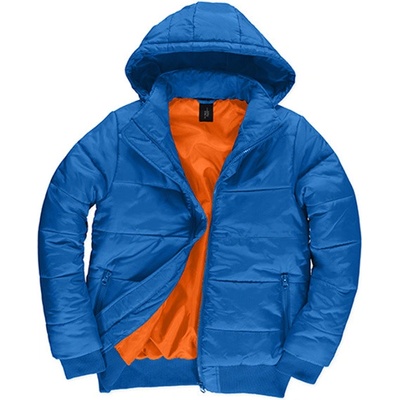 B & C Superhood pánska zimná bunda JM940 Royal Blue