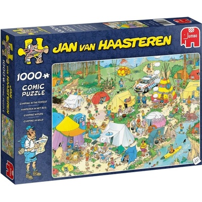 Jumbo Spiele Jan van Haasteren Camping in the Woods 1000 dielov
