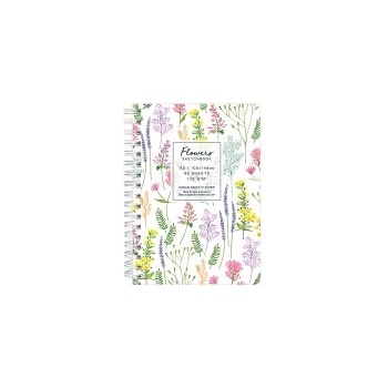 Image 1 of Drasca Скечбук Flowers 120г А6 60л Herbs цветни