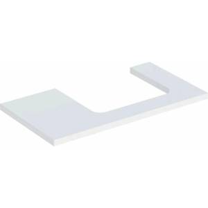 Geberit Умивалник Geberit One за плот с десен изрез, матово бяло 90 см (505.323.00.2)