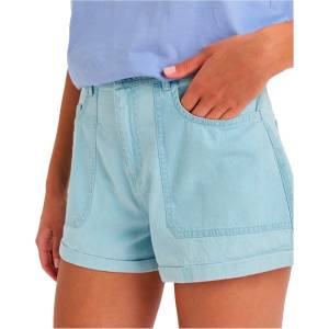 Roxy Дамски къси панталони Roxy Women's Seaside Mid Shorts - Light Blue - размер XS (112-4263-0111)